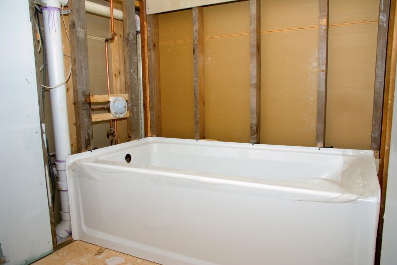 Contemporary Bathtub Area